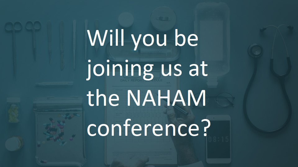 Will you be at the NAHAM conference?